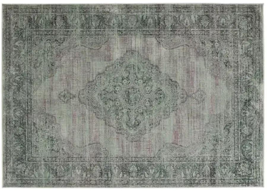 2'2"x6' Medlin Runner - Light Blue - Gray