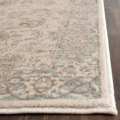 Lopa Rug - Ivory/Light Blue - Ivory