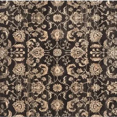 Lopa Rug - Black/Ivory - Black