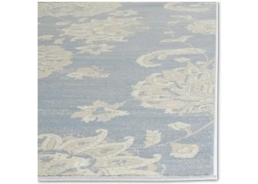 Casey Rug - Blue/Ivory - Blue