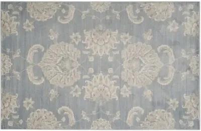 Casey Rug - Blue/Ivory - Blue