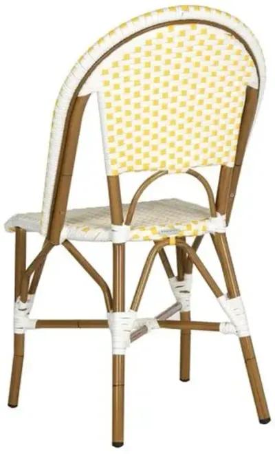 Set of 2 Sasha Bistro Side Chairs - Yellow