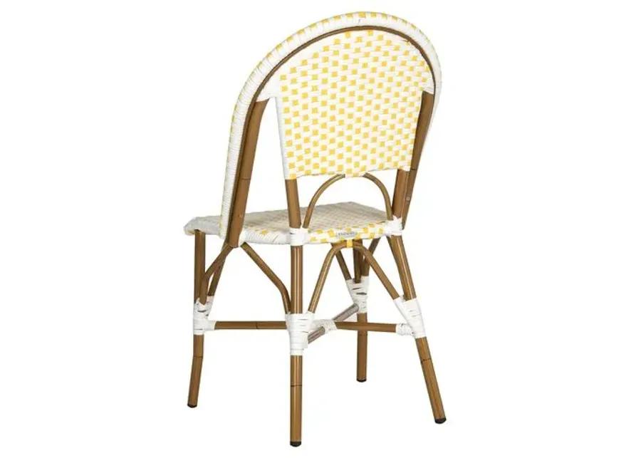 Set of 2 Sasha Bistro Side Chairs - Yellow