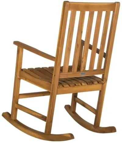 Hailey Rocking Chair - Teak - Brown