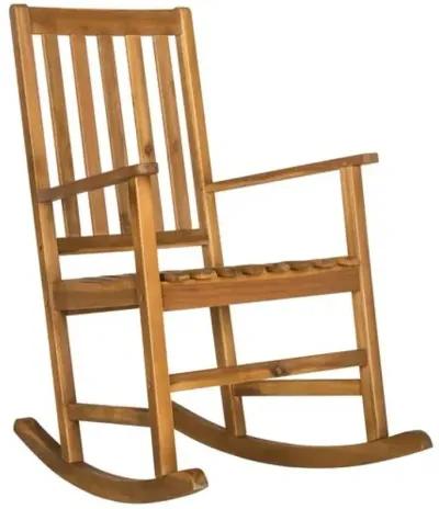 Hailey Rocking Chair - Teak - Brown