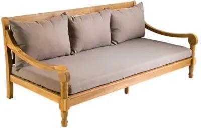 Newport 72" Outdoor Daybed - Natural/Beige - Gray - Comfortable, Sturdy