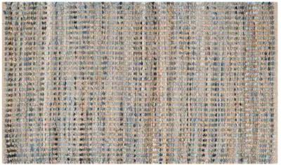 Chapin Jute Rug - Natural/Blue - Blue