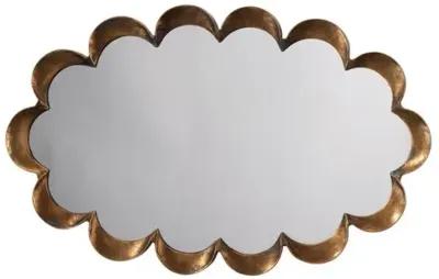 Scalloped Wall Mirror - Gold - Jamie Young Co.