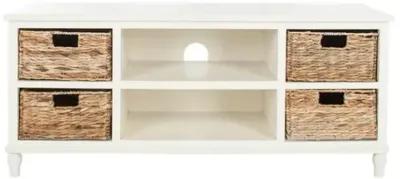 Rooney Media Console - White