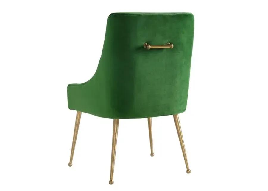 Georgia Side Chair - Green Velvet