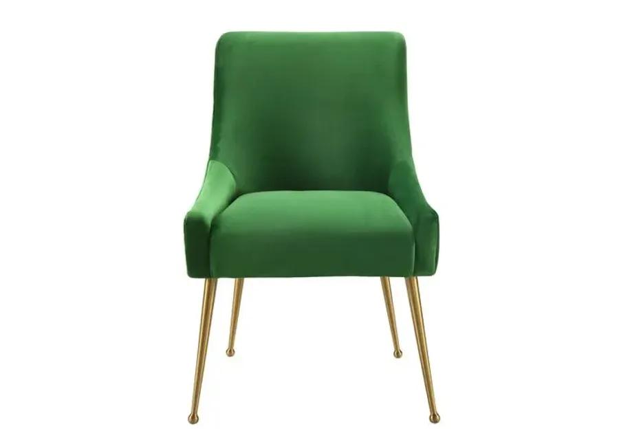 Georgia Side Chair - Green Velvet