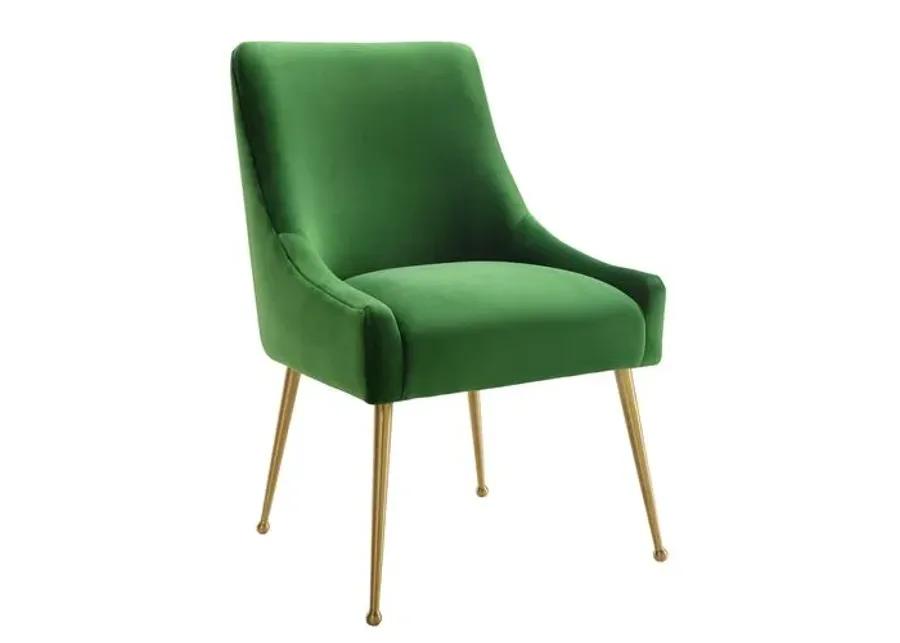 Georgia Side Chair - Green Velvet