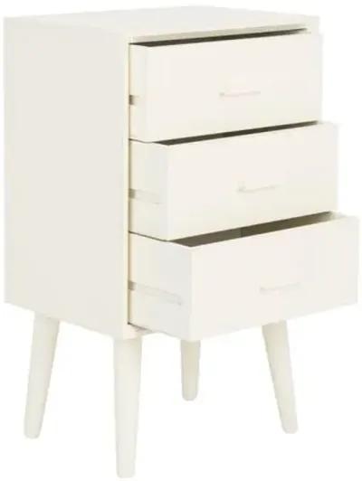 Pomona Nightstand - Antiqued White