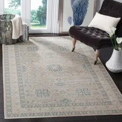 Bundo Rug - Gray/Blue - Gray