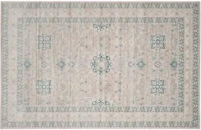 Bundo Rug - Gray/Blue - Gray