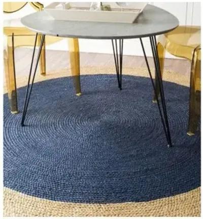 Anka Jute Rug - Blue - Blue