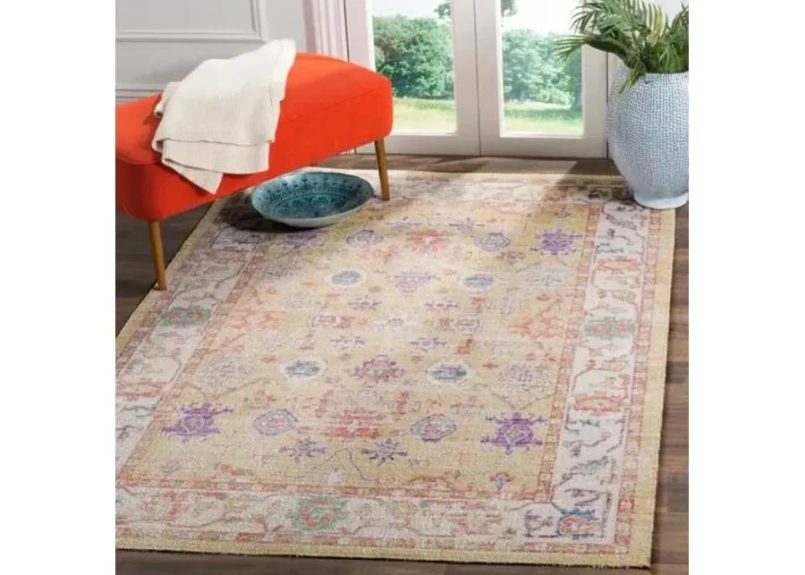 Oliviere Rug - Gold/Lavender - Purple - Purple