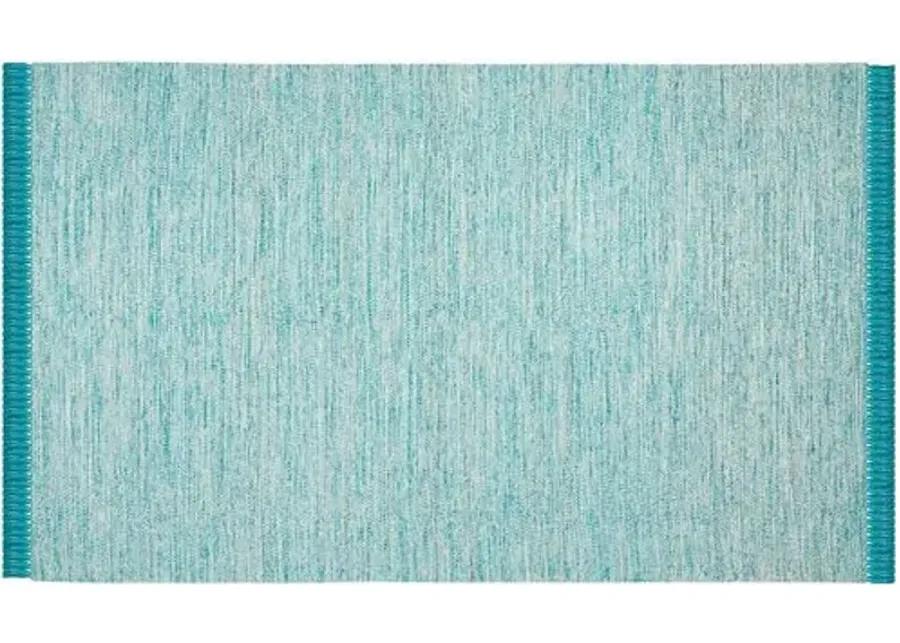 Pess Kids' Rug - Turquoise - Blue - Blue