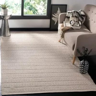 Tauk Flat-Weave Rug - Ivory/Gray - Gray