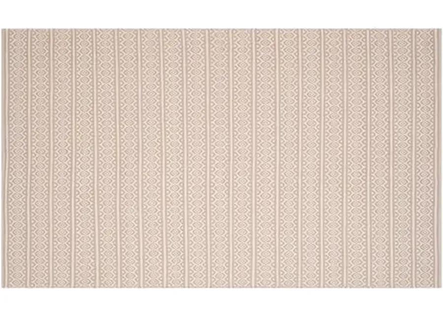 Tauk Flat-Weave Rug - Ivory/Gray - Gray