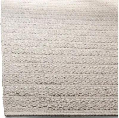 Tauk Flat-Weave Rug - Ivory/Gray - Gray