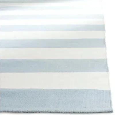 Severine Flat-Weave Rug - Sky Blue - Blue