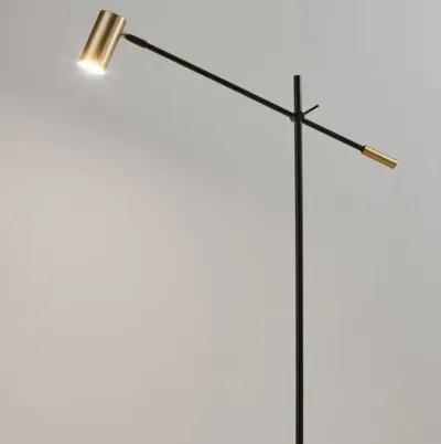 Jarvis Floor Lamp - Black/Brass