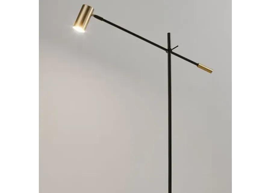 Jarvis Floor Lamp - Black/Brass