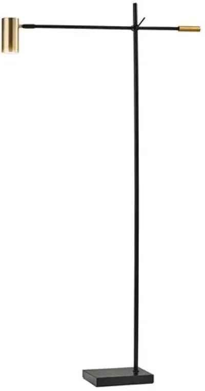 Jarvis Floor Lamp - Black/Brass