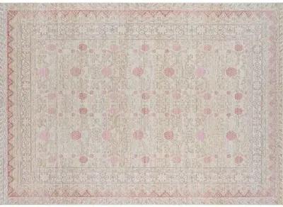 Isabella Rug - Ivory/Pink - Pink