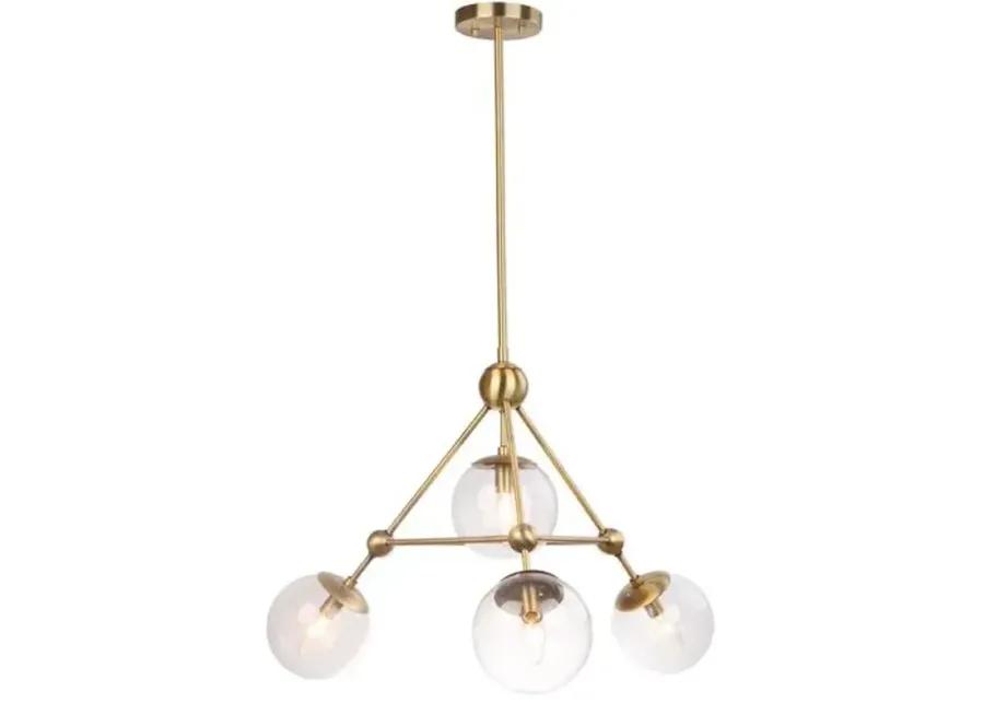 Kirkman Chandelier - Gold