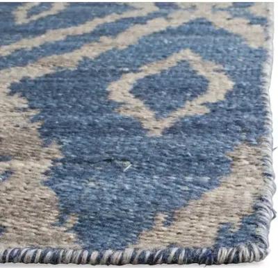 Luyi Kilim - Blue/Gray