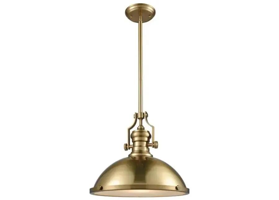 Cardona Pendant - Satin Brass - Gold