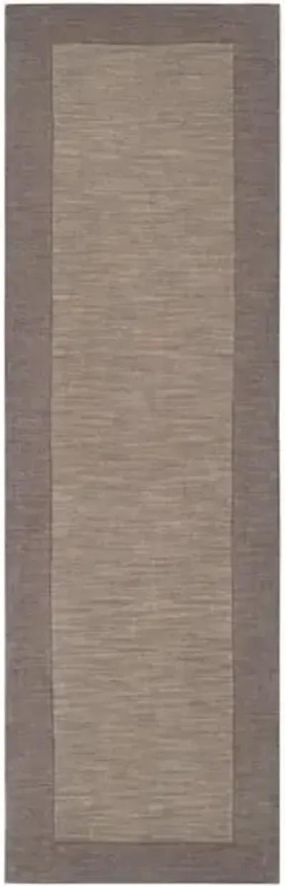 Lombard Rug - Elephant Gray - Handcrafted - Gray