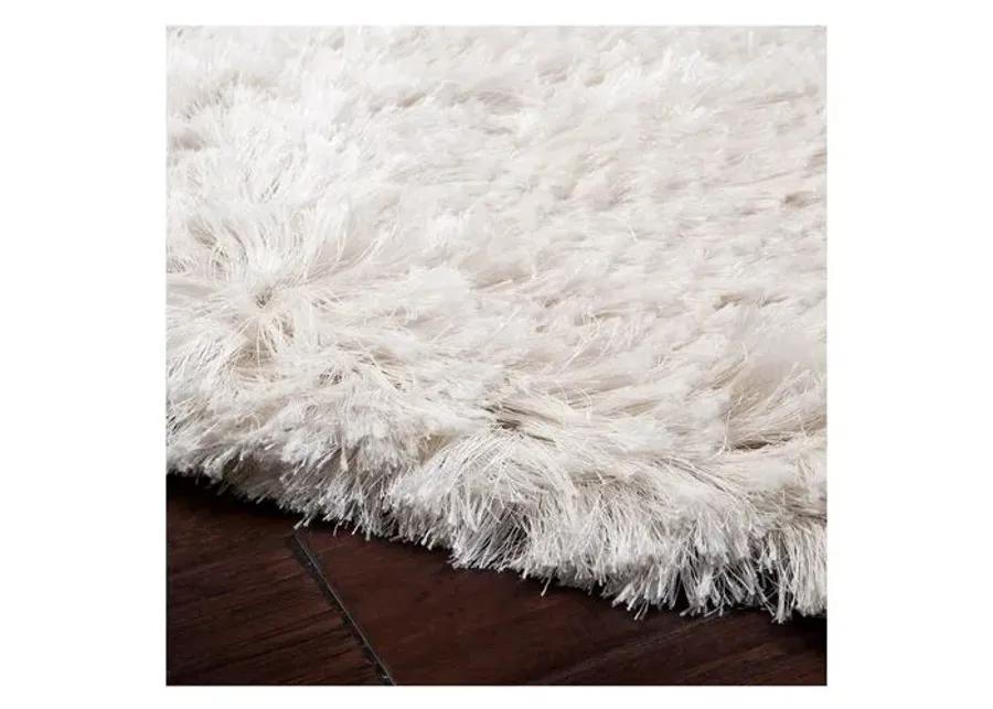 Aoide Shag Rug - Winter White - Ivory - Ivory