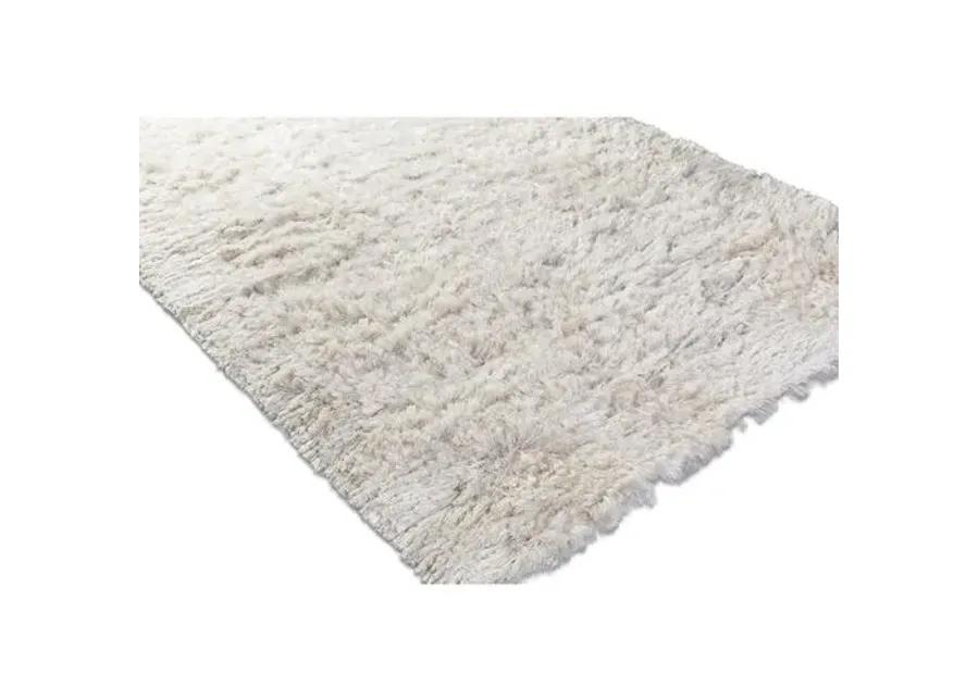 Aoide Shag Rug - Winter White - Ivory - Ivory