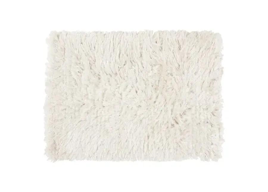 Aoide Shag Rug - Winter White - Ivory - Ivory