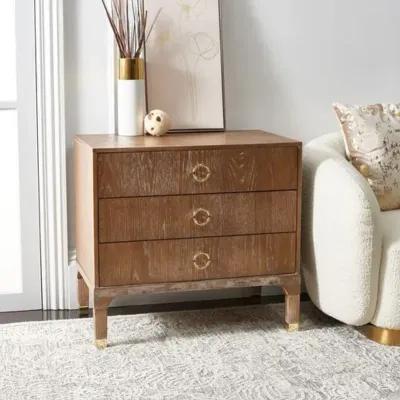 Garry Nightstand - Weathered Oak