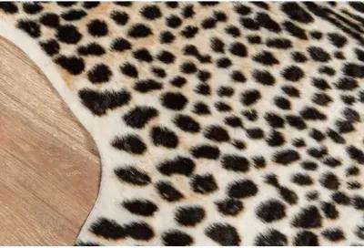 5'x8' Acadia Cheetah Faux-Hide Rug - Brown - Erin Gates - Beige - Beige