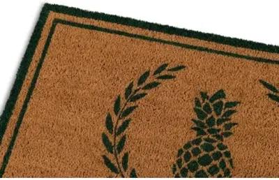 1'6"x2'6" Pineapple Doormat - Green - Erin Gates