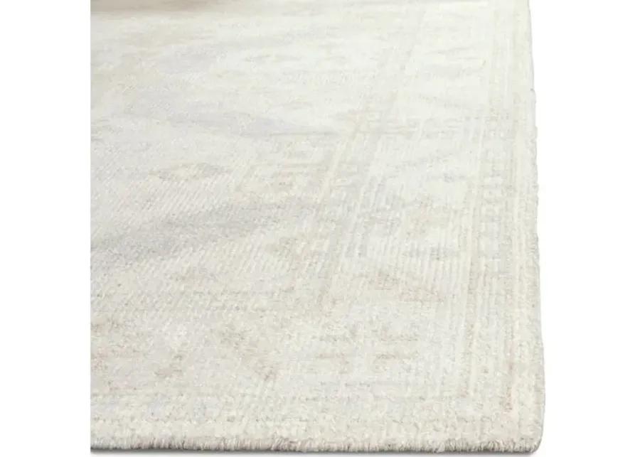 Wilcox Rug - Beige/Blue - Ivory - Ivory