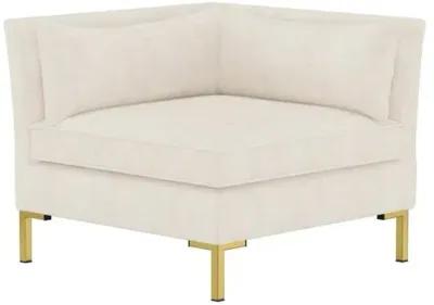 Marceau Linen L-Shaped Sectional - Handcrafted - Beige