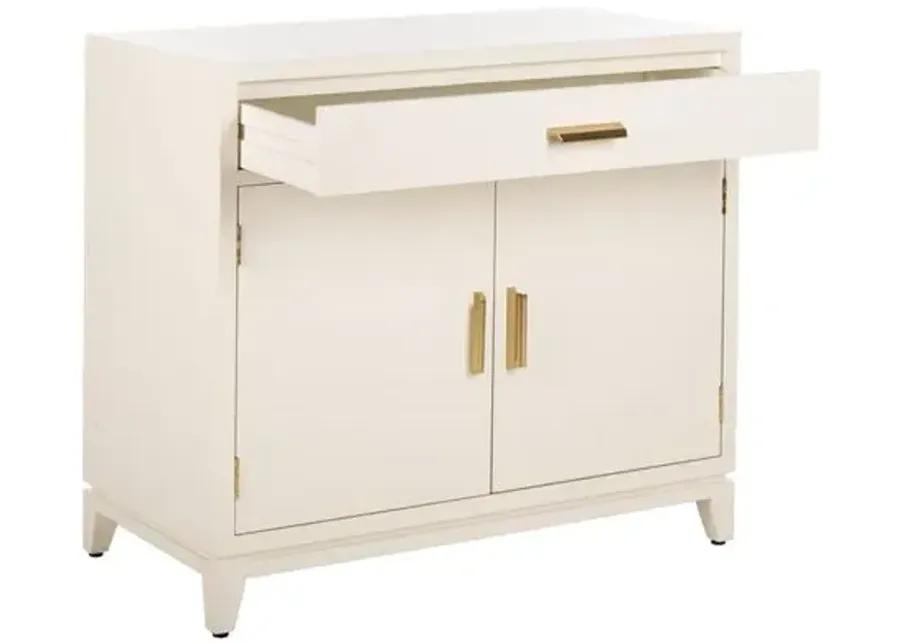 Huston Cabinet - White - Ivory