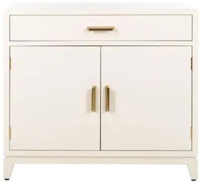 Huston Cabinet - White - Ivory