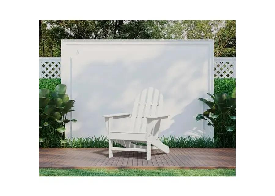 Primrose Outdoor Adirondack Chair - White