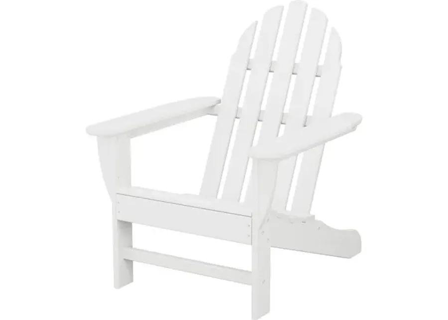 Primrose Outdoor Adirondack Chair - White