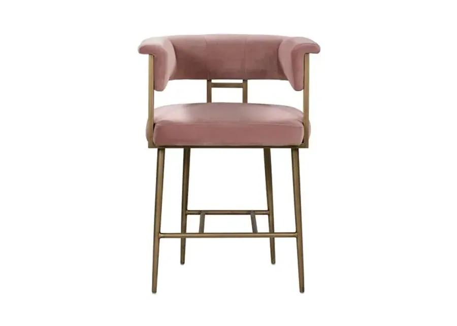 Rory Counter Stool - Blush