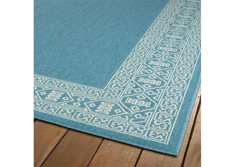 Lata Outdoor Rug - Lt. Blue - Blue