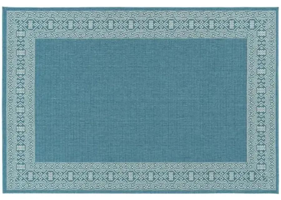 Lata Outdoor Rug - Lt. Blue - Blue