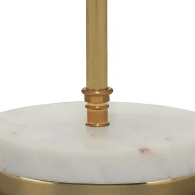 Grace Marble Table Lamp - White